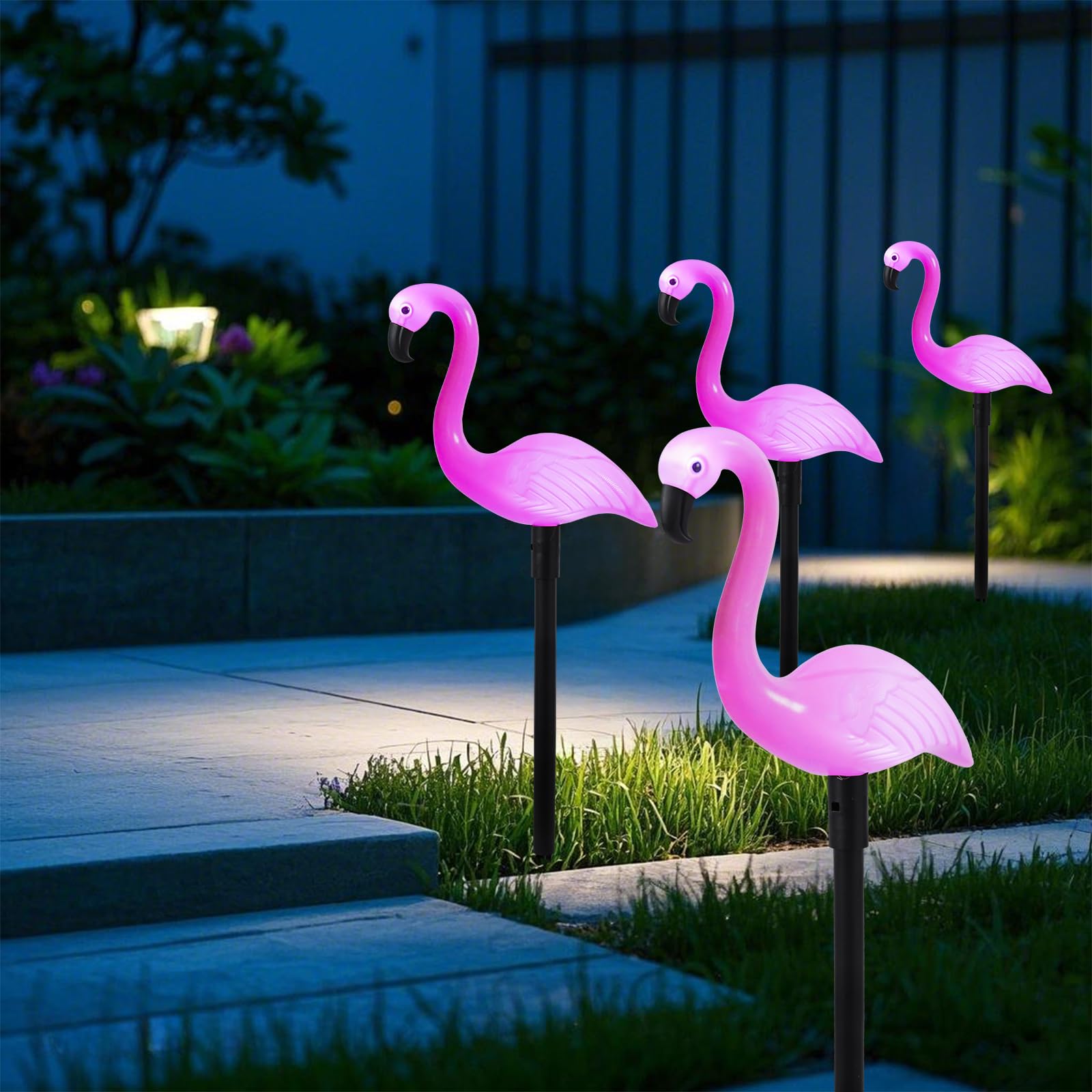 Amazon.com: Flamingo Outdoor Decor Lights Outdoor Decoration Pink