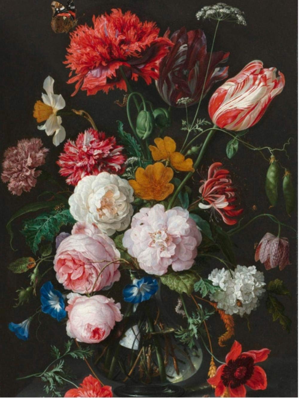 TIANZXS5D DIY Diamond Painting Diamond Painting Flower Vase Full Mosaic Embroidery Rhinestone Pictures Cross Stitch Home Decoration 40x50cm No frame