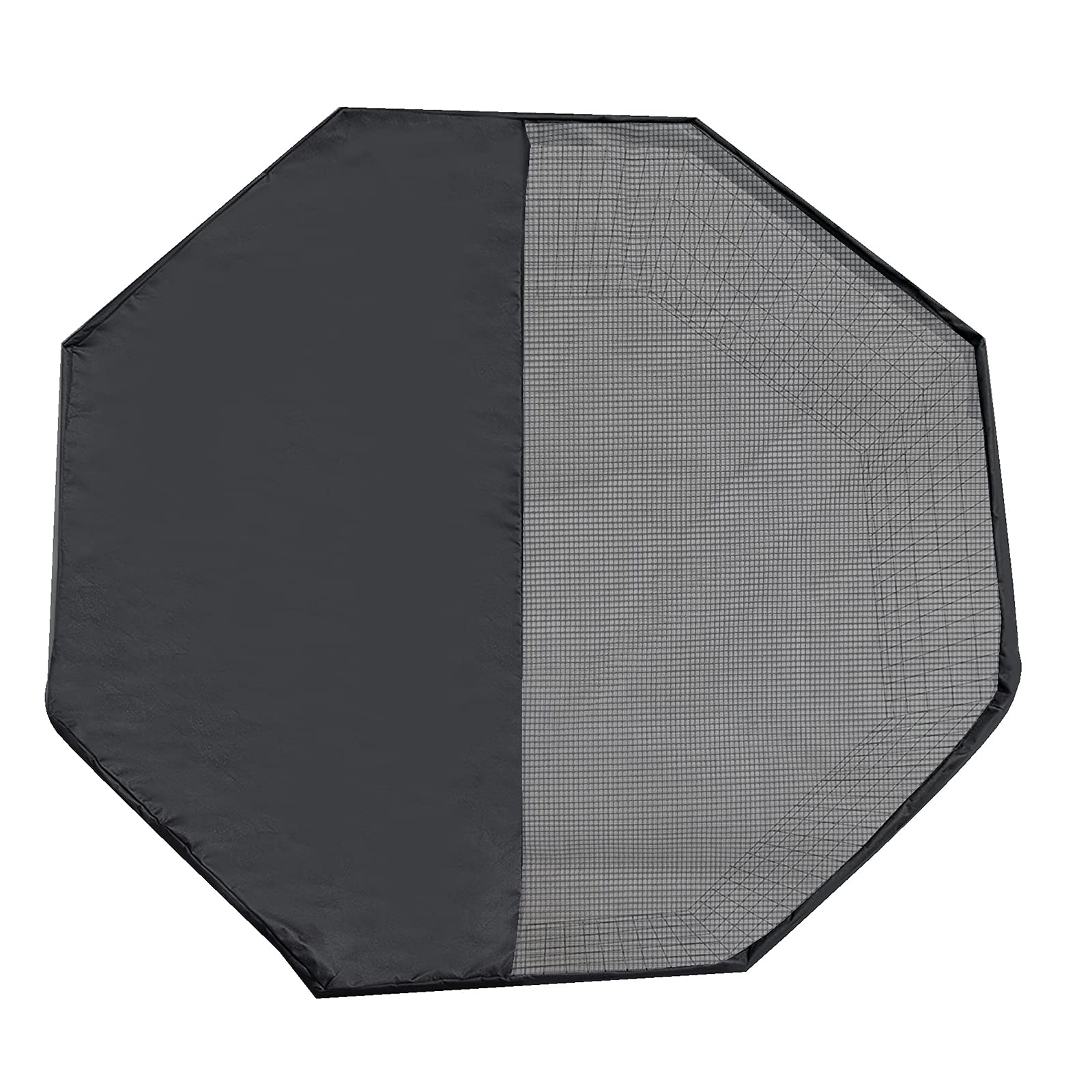 24 Inch Laufstallabdeckung für Hunde, Obere Abdeckung für Hundelaufstall, Pet Playpen Cover 8 Panels Octagonal Pet Fence Mesh Cover, UV-Schutz, für Haustierlaufstift