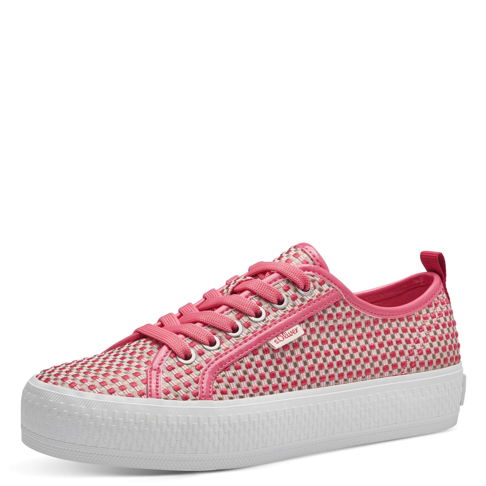 s.Oliver Women's 5-23650-42 Trainers, Fuxia Comb, 38 EU, Fuxia Comb, 6 UK