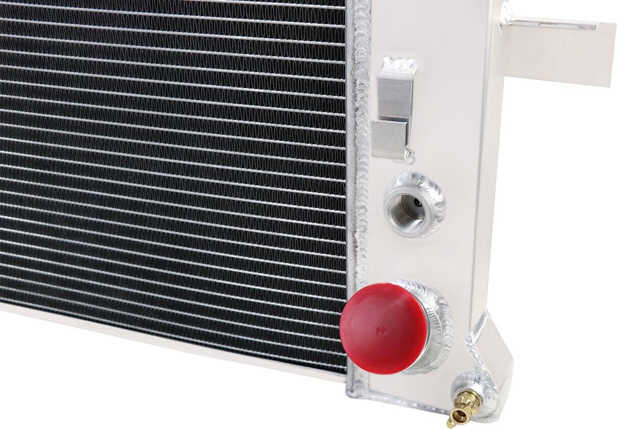 ReadyCool 2 Row Aluminum Radiator for 2001-2005 Chevy Silverado 2500 HD 3500 & GMC Sierra 6.6L Duramax LB7 LLY