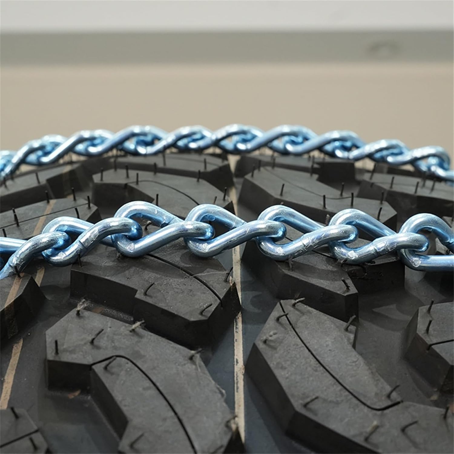 ECCPP Snow Tire Chains Set of 2 for ‎QG2228CAM Tire Width 225 235 245 255 265 275 285 295mm for Bus, ATV, Van, Semi Truck, SUV, Pickup, Car, UTV, Light Truck Chains for Car