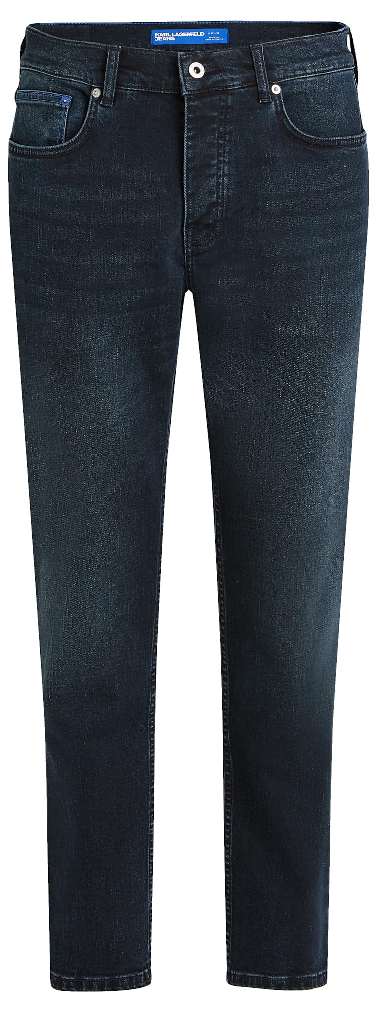 Karl Lagerfeld Jeans Herren Tapered Denim Verwaschenes Blauschwarz 3032