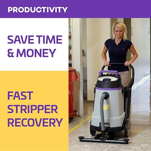 Miniatura 43 de ProTeam Aspiradoras en seco y húmedo, ProGuard 15, aspiradora comercial en seco y húmedo de 15 galones con kit de herramientas