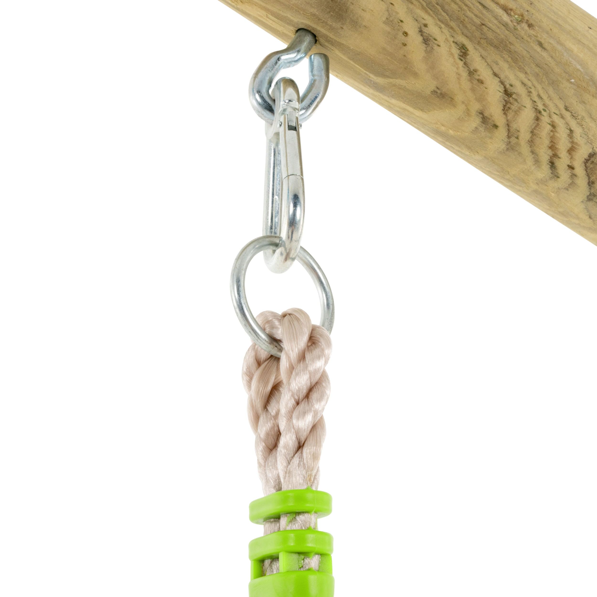 TP Toys Corde à Nœuds pour Portique H190-250 Cm Marron