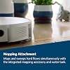 Beko Robot Cleaner VRR60314VW | White/Chrome Design | 150 Minute Run Time | 2000 Pa Suction Power | 4 Cleaning Modes | Mophead and water tank | Wifi connected/Smartphone compatible