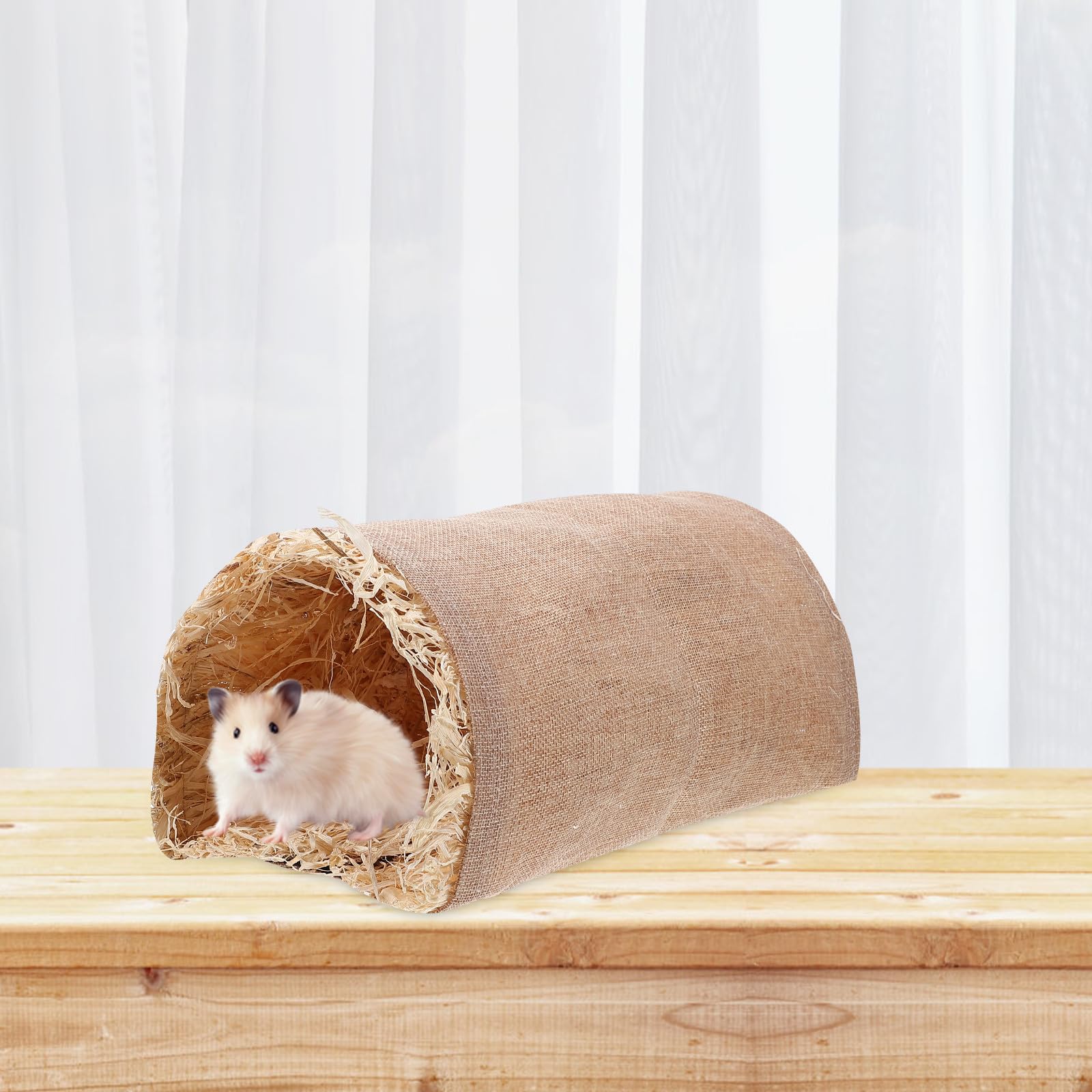 Hamsterwarmes Nest als Tunnelhaus, Schlafhöhle und Hideaway