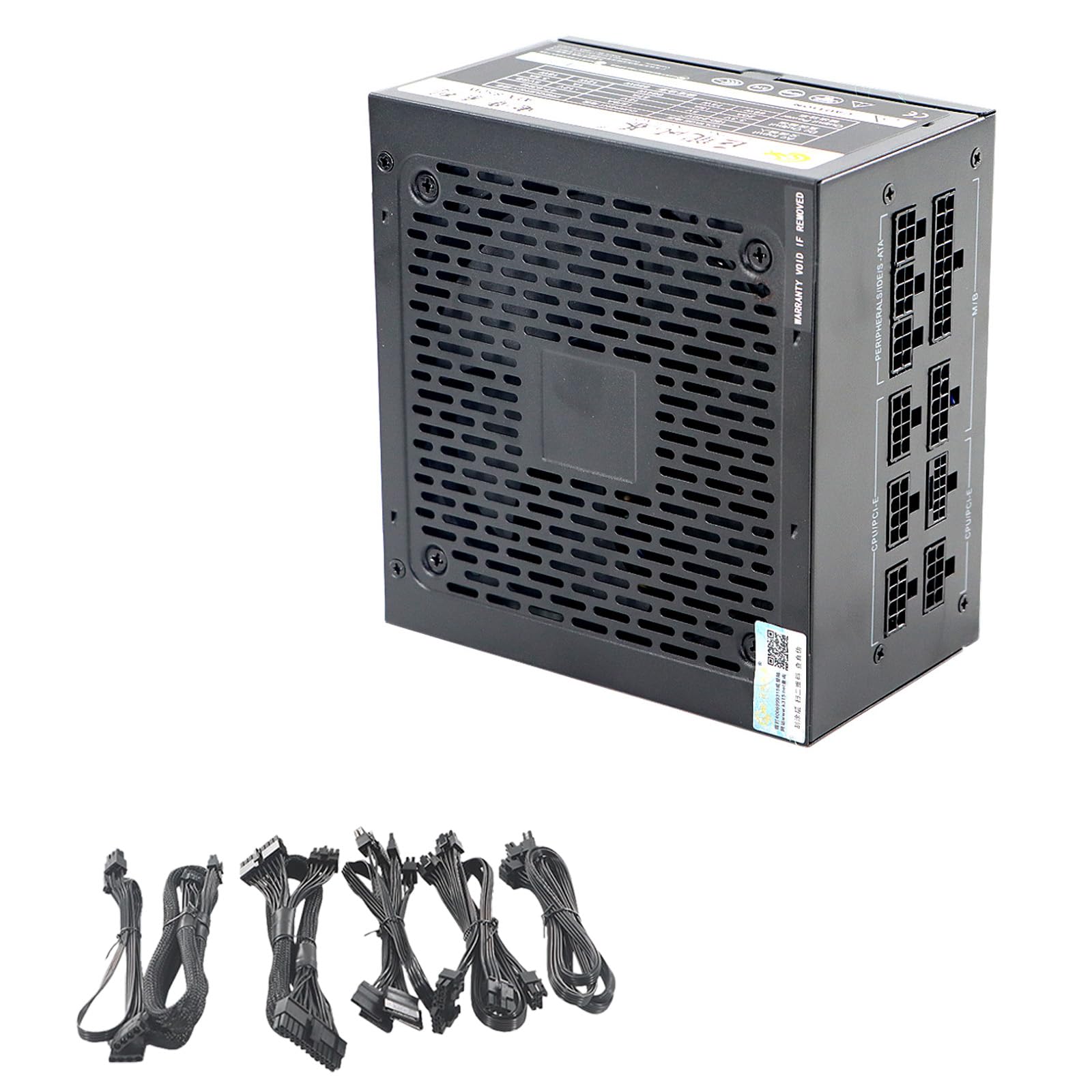 Alimentatore a modulo Completo da 500W per Computer e Workstation Alte Prestazioni Alimentatore da Gioco