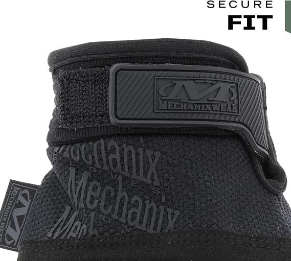 Mechanix Wear: M-Pact 3 Tactical Work Gloves, Touchscreen Capability, Synthetic Leather Gloves, Finger Reinforcement and Impact Protection, Work Gloves for Men (Black, Small)