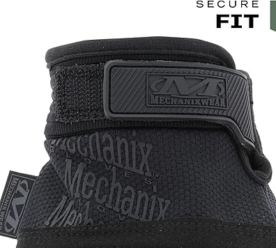 Mechanix Wear: M-Pact 3 Tactical Work Gloves, Touchscreen Capability, Synthetic Leather Gloves, Finger Reinforcement and Impact Protection, Work Gloves for Men (Black, Small)
