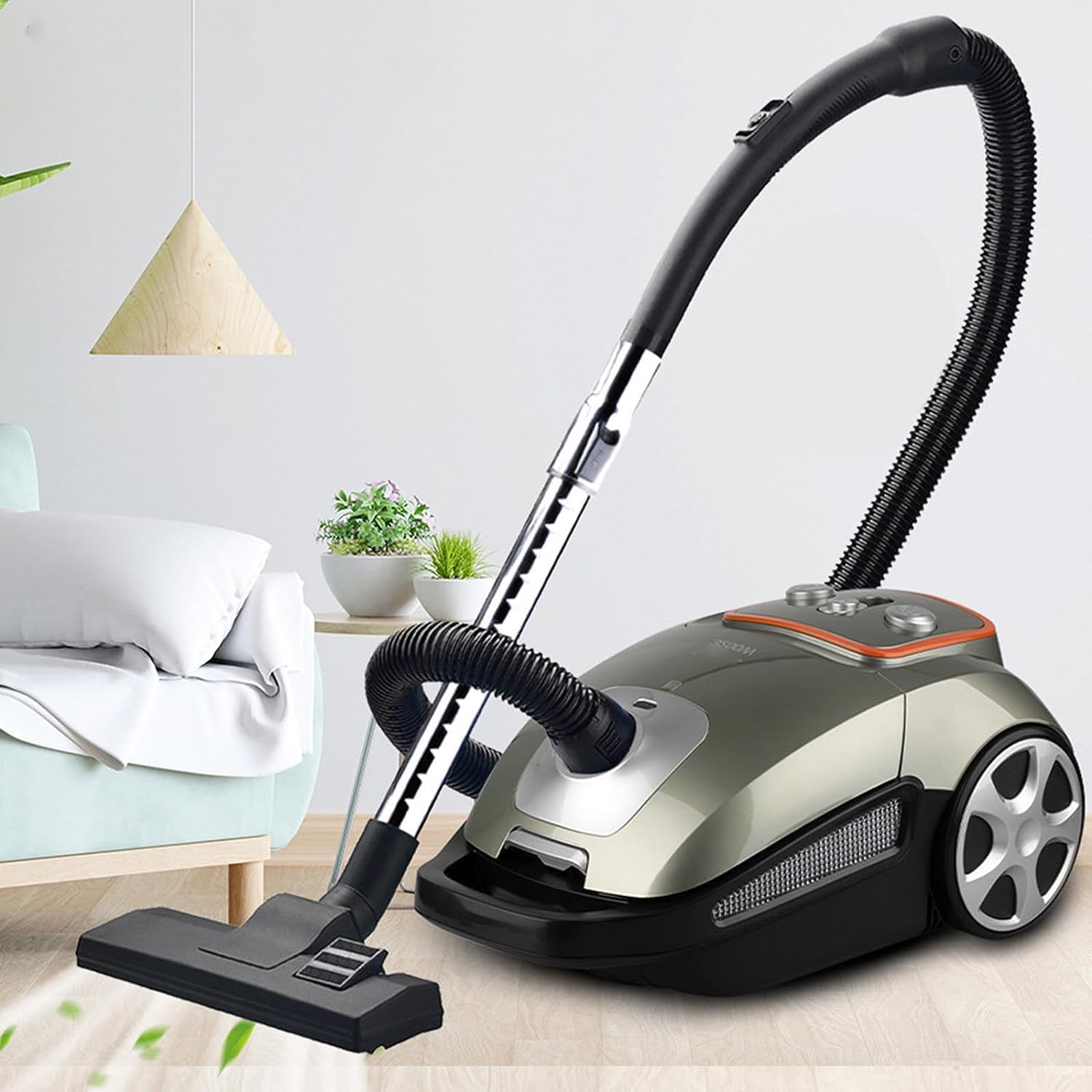 Generic Aspirateur vertical très efficace 3200 W avec cordon de 8 m – Aspiration puissante, faible bruit, capacité de 3 L – Idéal pour la maison, la chambre à coucher et le salon