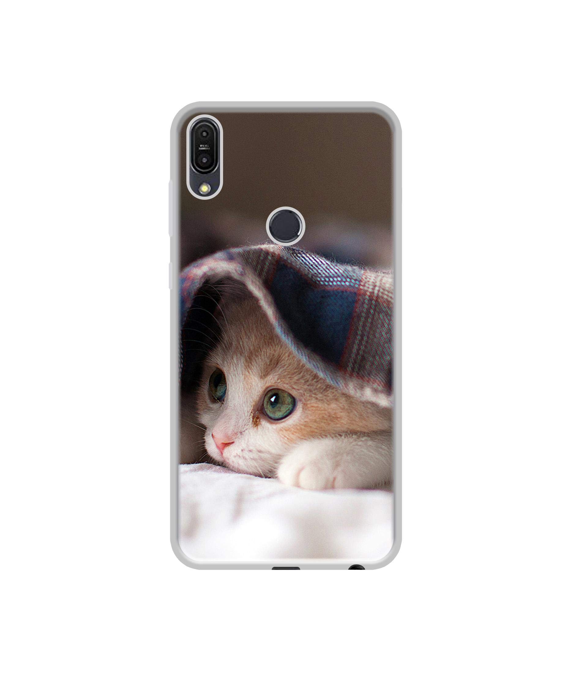 Solimo Plastic Designer Sleepy Kitten Uv Printed Soft Back Case Backcase for Mobile Cover for Asus Zenfone Max Pro M1, Multicolor (B08SKH8KKB) Amazon Price History, Amazon Price Tracker