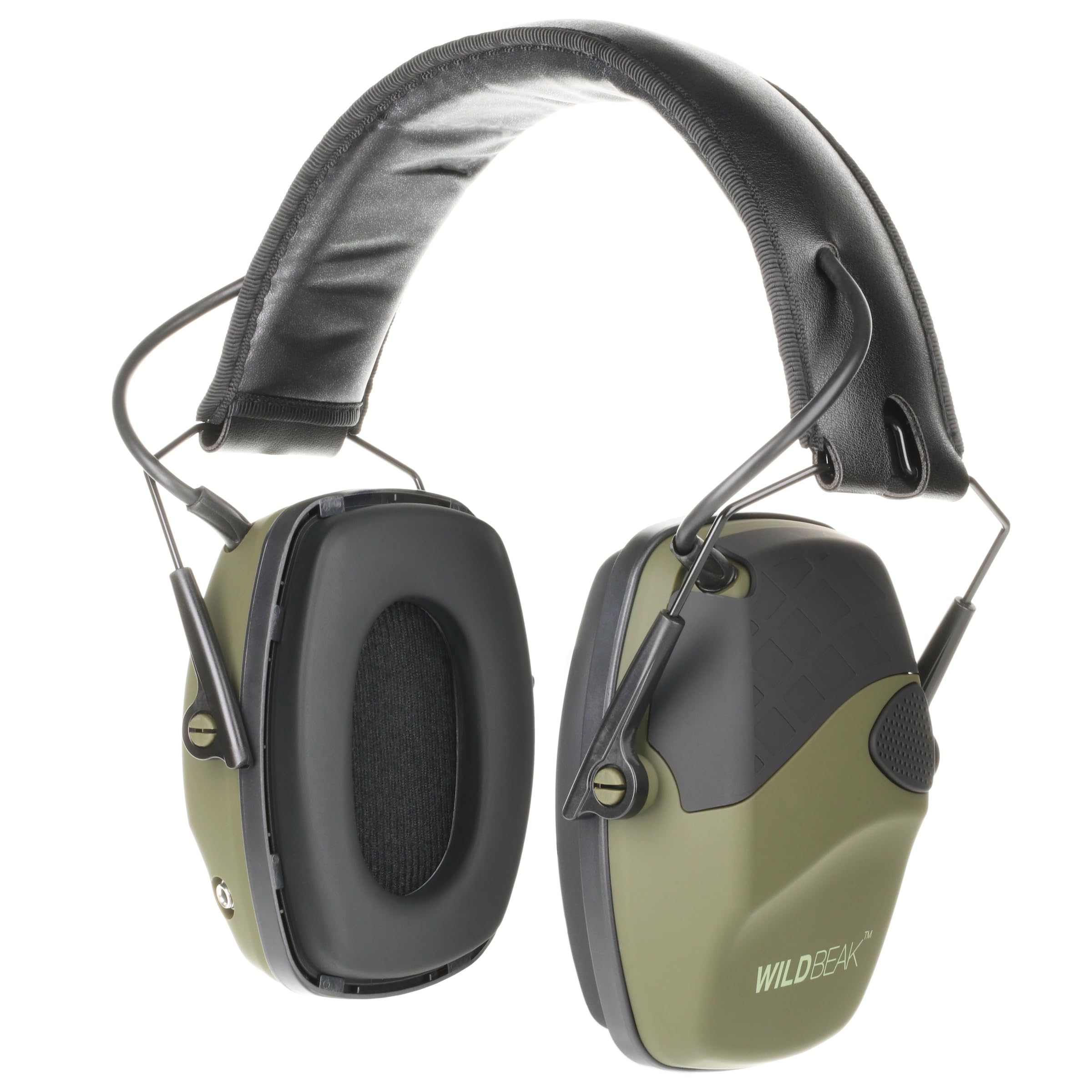 HEAR-PRO Wild Beak WB-ED27 - Protectores auditivos electrónicos con cancelación activa de ruido, 27 dB, verde, Talla única