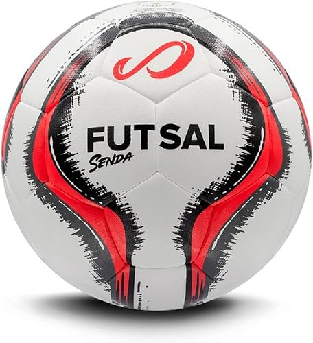 Vista 12 de Senda Vitoria Premium Match Futsal Ball, Fair Trade Certified Rojo