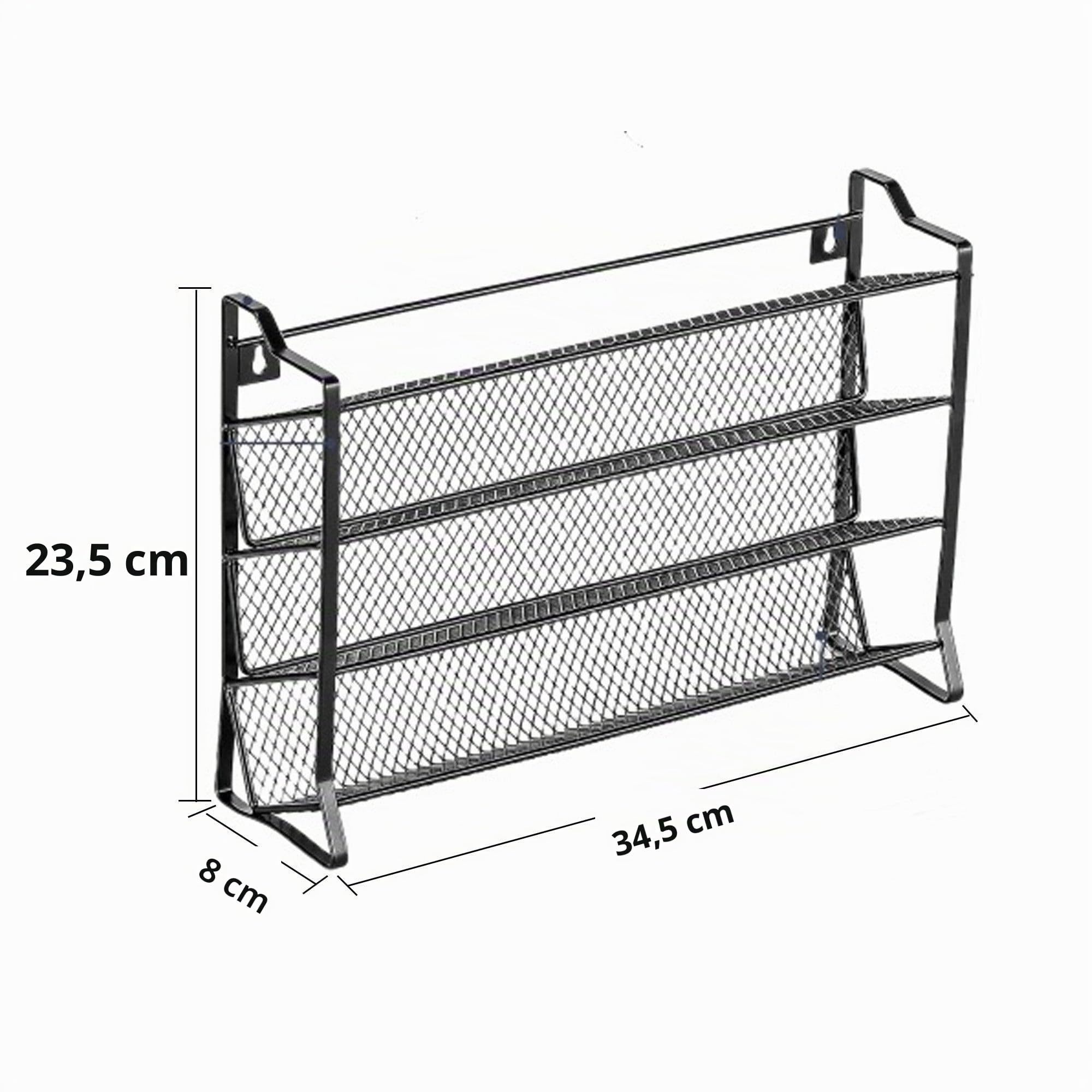 Étagère à épices debout et murale - Organiseur de cuisine avec 28 pots à épices et 180 étiquettes à épices - Organiseur pour cuisine, plan de travail, armoire, garde-manger