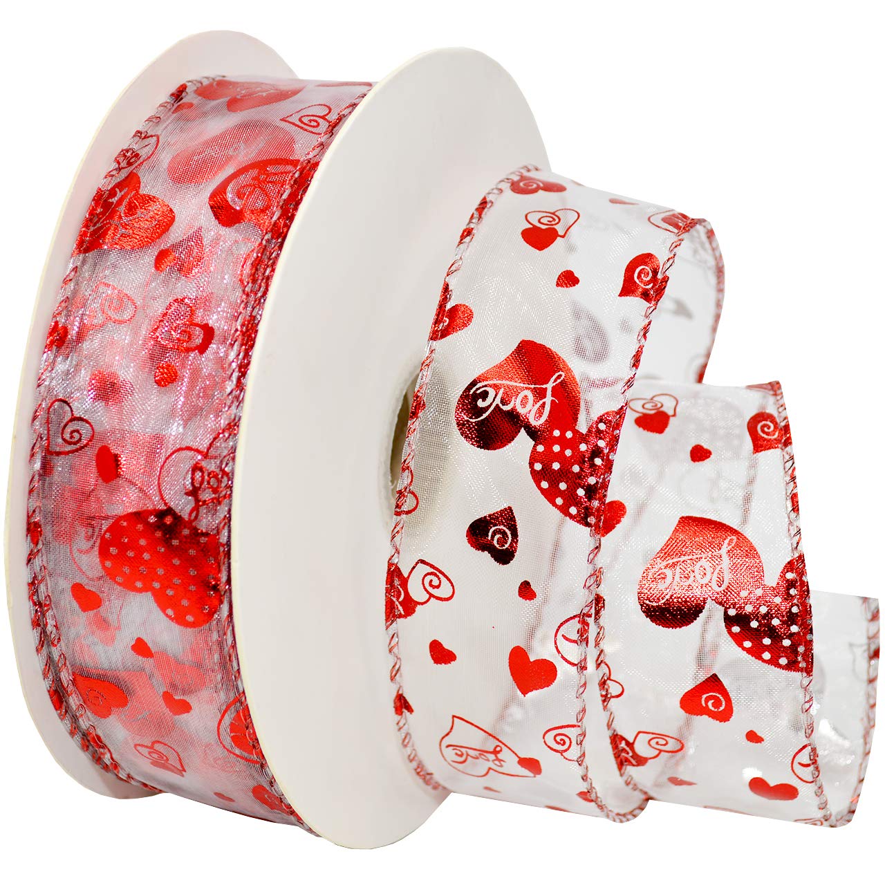 Ruban rouge anti-effilochage Morex Ribbon Adorable loisirs