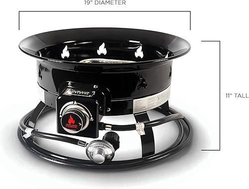 Miniatura 5 de Outland fogata portátil de propano de lujo