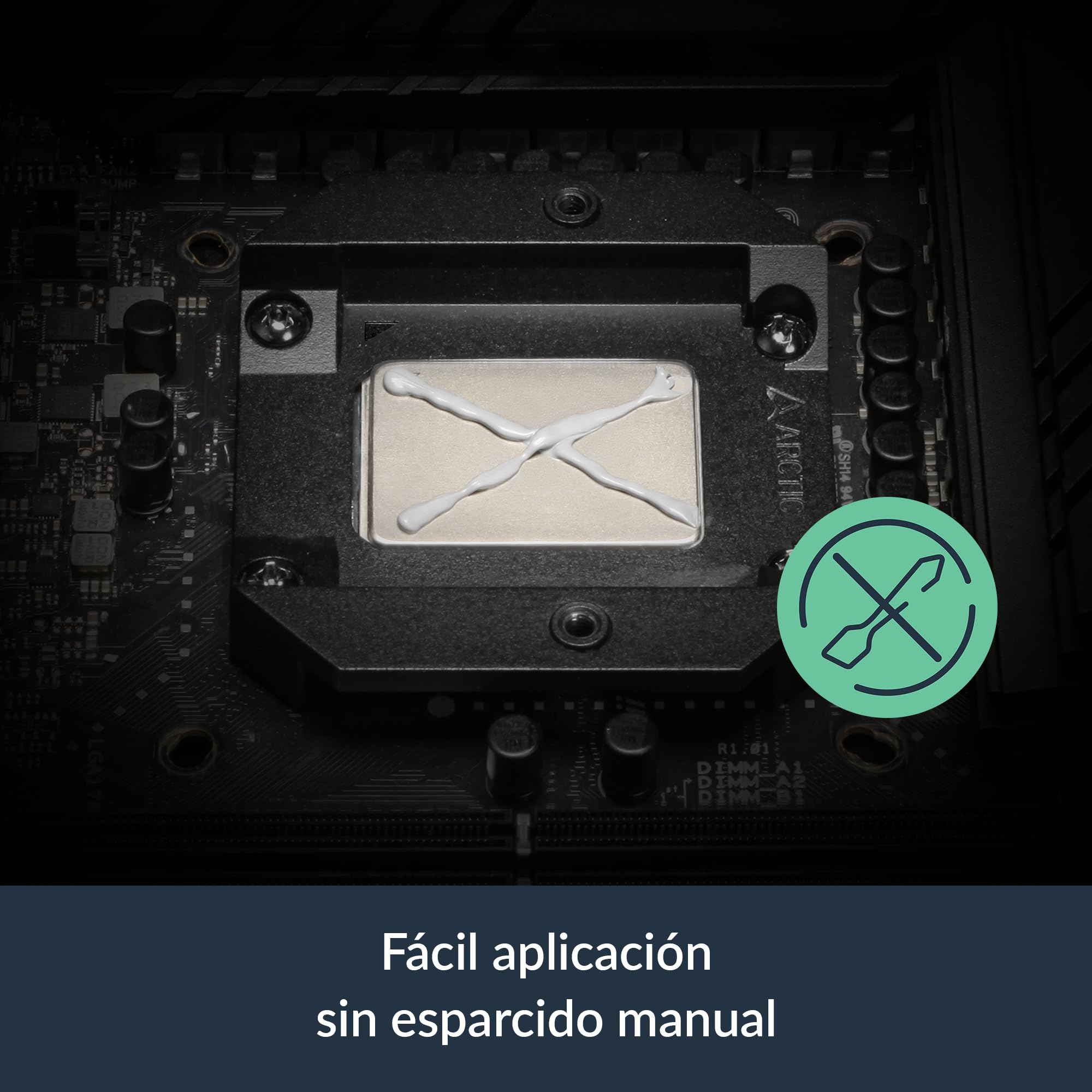 ARCTIC MX-7 (4 g, con MX-Cleaner) – Pasta térmica de alto rendimiento para CPUs, consolas, procesadores, tarjetas gráficas y portátiles. Alta conductividad, larga duración, no conductiva ni capacitiva — view 6