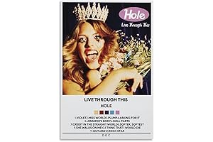 ISGSJBFD Hole Live Through This Canvas Poster