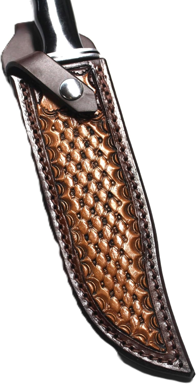 Right Hand Vertical. Knife Sheath. Made to fit a Buck 120 Knife.