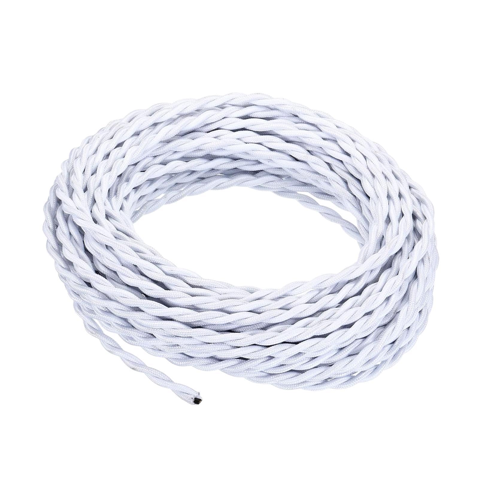 Pendant Light Cord DIY Lighting Fixture Cable for Industrial Bedroom Kitchen WhiteHome & Garden|Lamps, Lighting & Ceiling Fans|Lighting Parts & Accessories-image-13