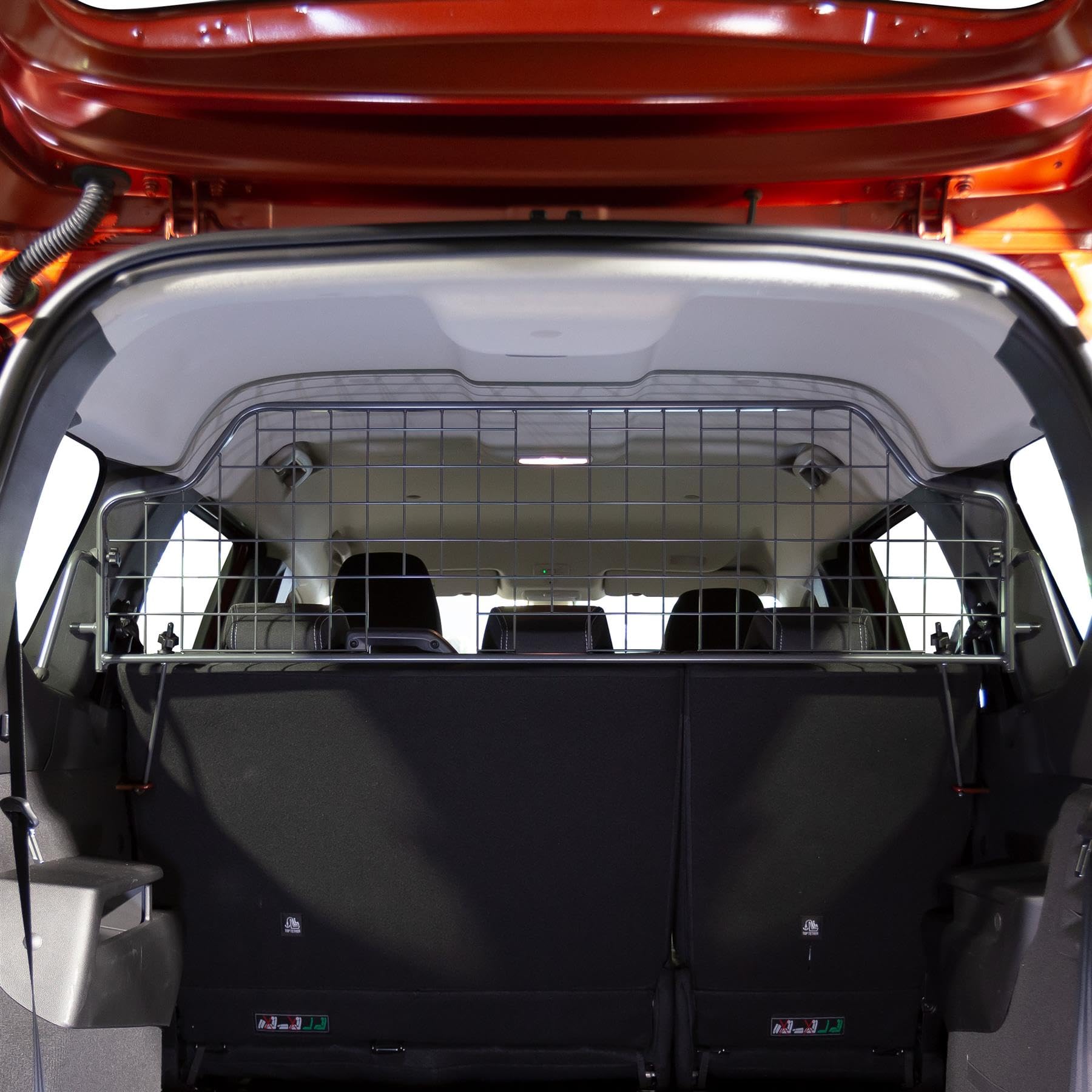 Travall Hundegitter für Dacia Jogger 2021+, fahrzeugspezifisches Trenngitter für den Kofferraum aus Stahl, passgenau für sicheren Hundetransport