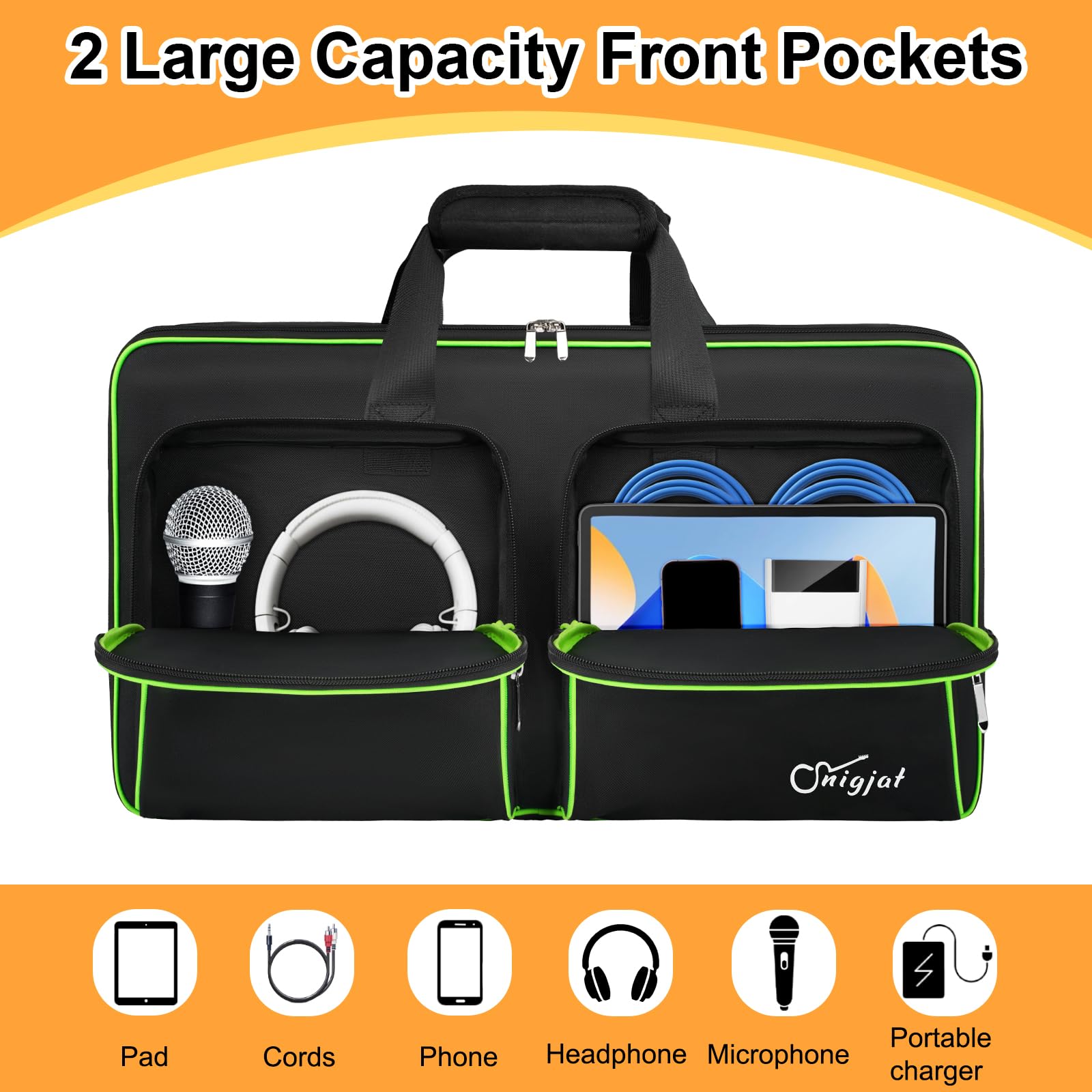 Amazon.com: SNIGJAT DJ Controller Case for DDJ FLX4 / DDJ 400