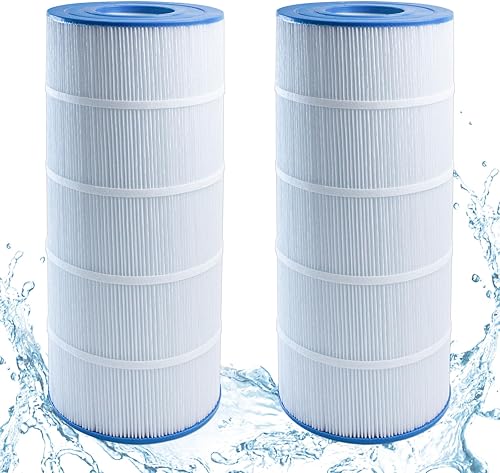 Paquete de 2 filtros de piscina PLF120A para Hayward C1200, CX1200RE, Unicel C-8412, Pleatco PA120, Filbur FC-1293, Clearwater II 125, Waterway Pro