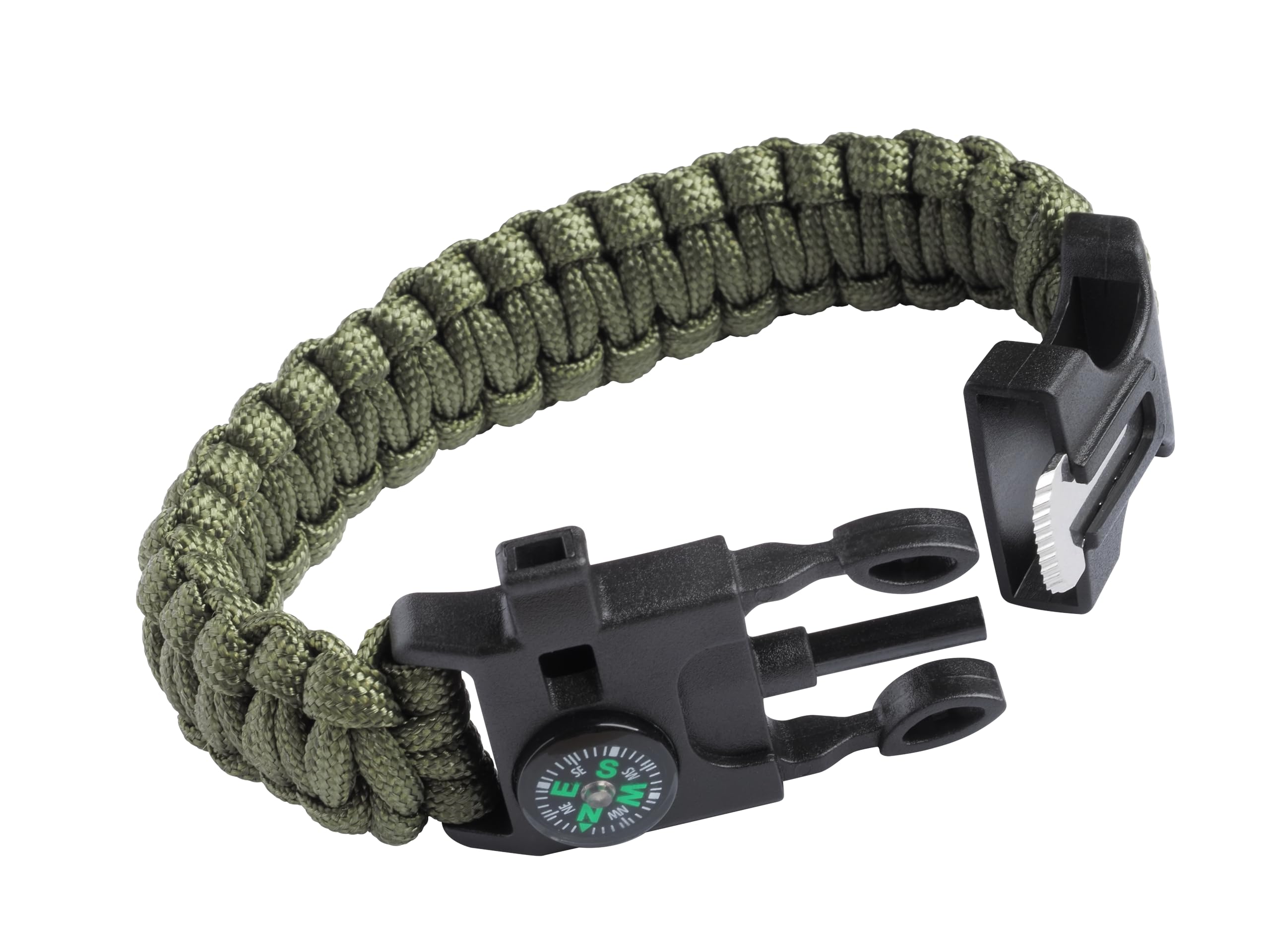 Abu Garcia Diplomat Wilderness Survival Kit Combo, Komplettes Angel und Überlebensset für Outdoor-Abenteuer mit Paracord für Notfall, Multitool, Armband, Camping, Wandern, Bushcraft
