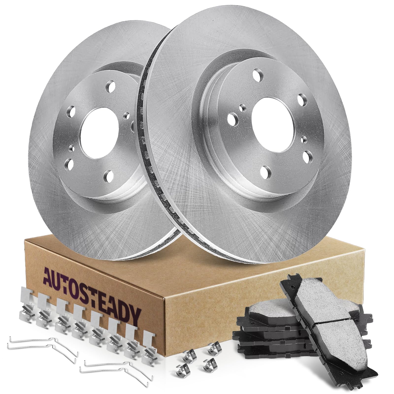 Front Brake Kit for Toyota Camry Avalon for Lexus ES300H ES350 Ceramic Pad Rotor
