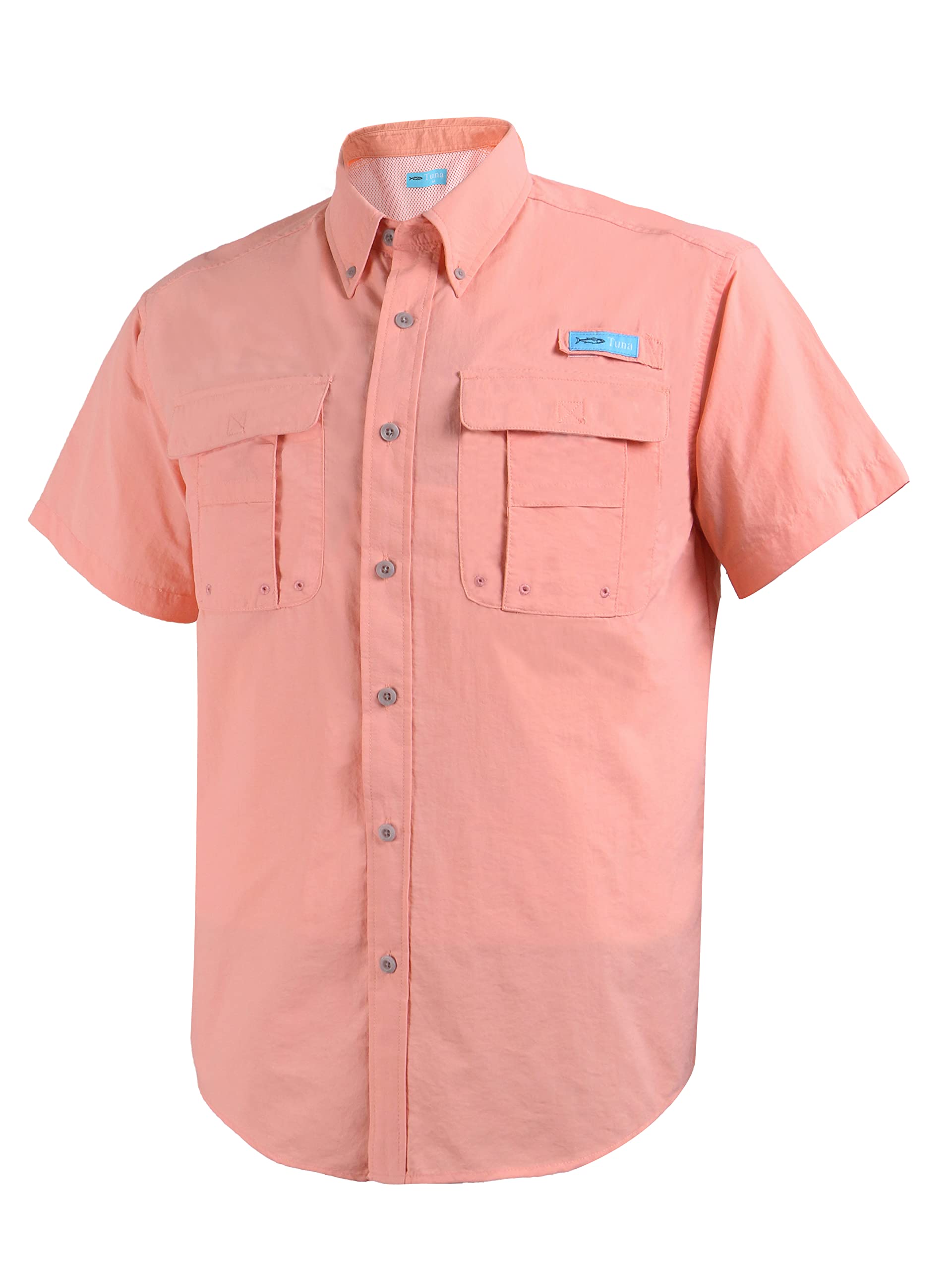 Sleeve Fishing Button Down Mens Fishing Shirts Amazon Camisa