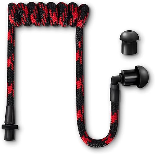 Miniatura 21 de Tubeez Walkie Talkie Auricular con tapones negros para los oídos – Tubo roscado de bloqueo de humedad que se adapta a cualquier auricular de radio