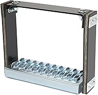 ECOTRIC Universal Heavy Duty Truck Cable Step - 13" Wide x 11" Tall Steel Powder Coated Flexible Step for Mechanics Trucks