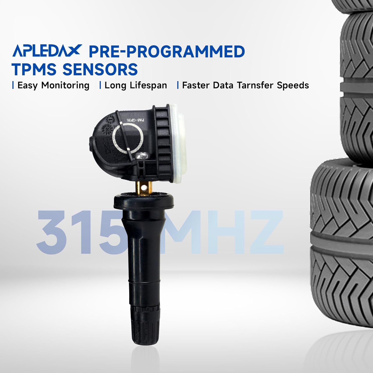 Pre-Programmed TPMS Tire Pressure Sensor 4Pcs for/Ford EcoSport Edge/Explorer F150 Ranger/Mustang Flex for/Lincoln Continental mkz mkx MKT mks Navigator F2GZ1A189A F2GT1A180AB