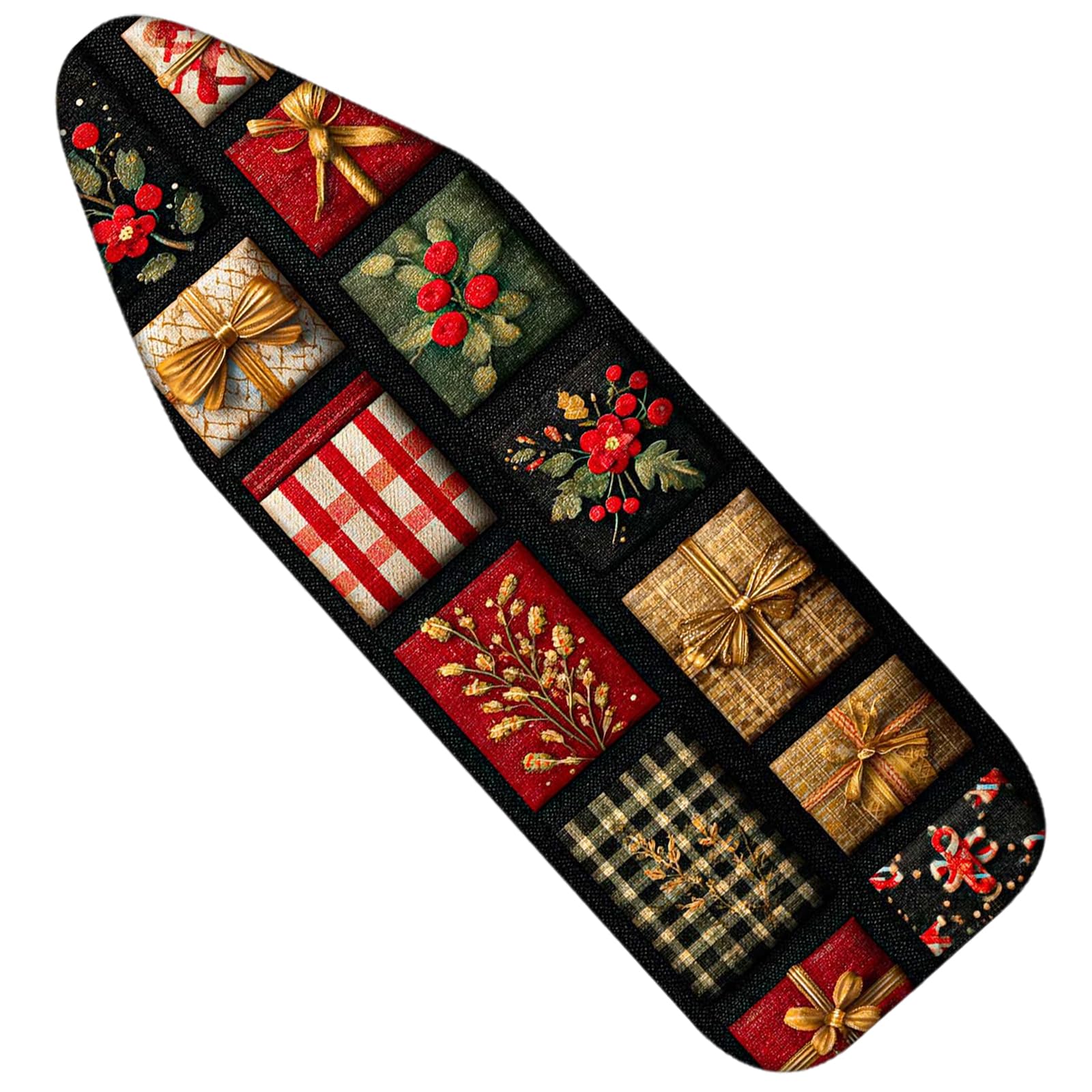 Nuxovilar Winter Surprise Boxes Ironing Board Cover 15x54 Polyester