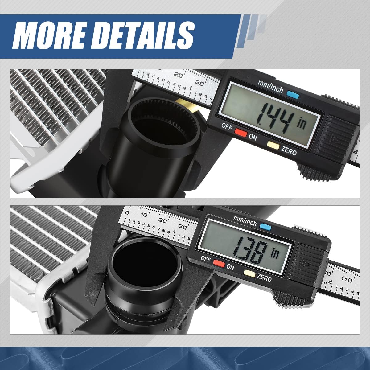 Auto Dynasty Radiator Compatible with 16-20 Optima 2.4L Non Hybrid AT, DPI 13603 Factory Style 1-Row Cooling Radiator, Aluminum Core