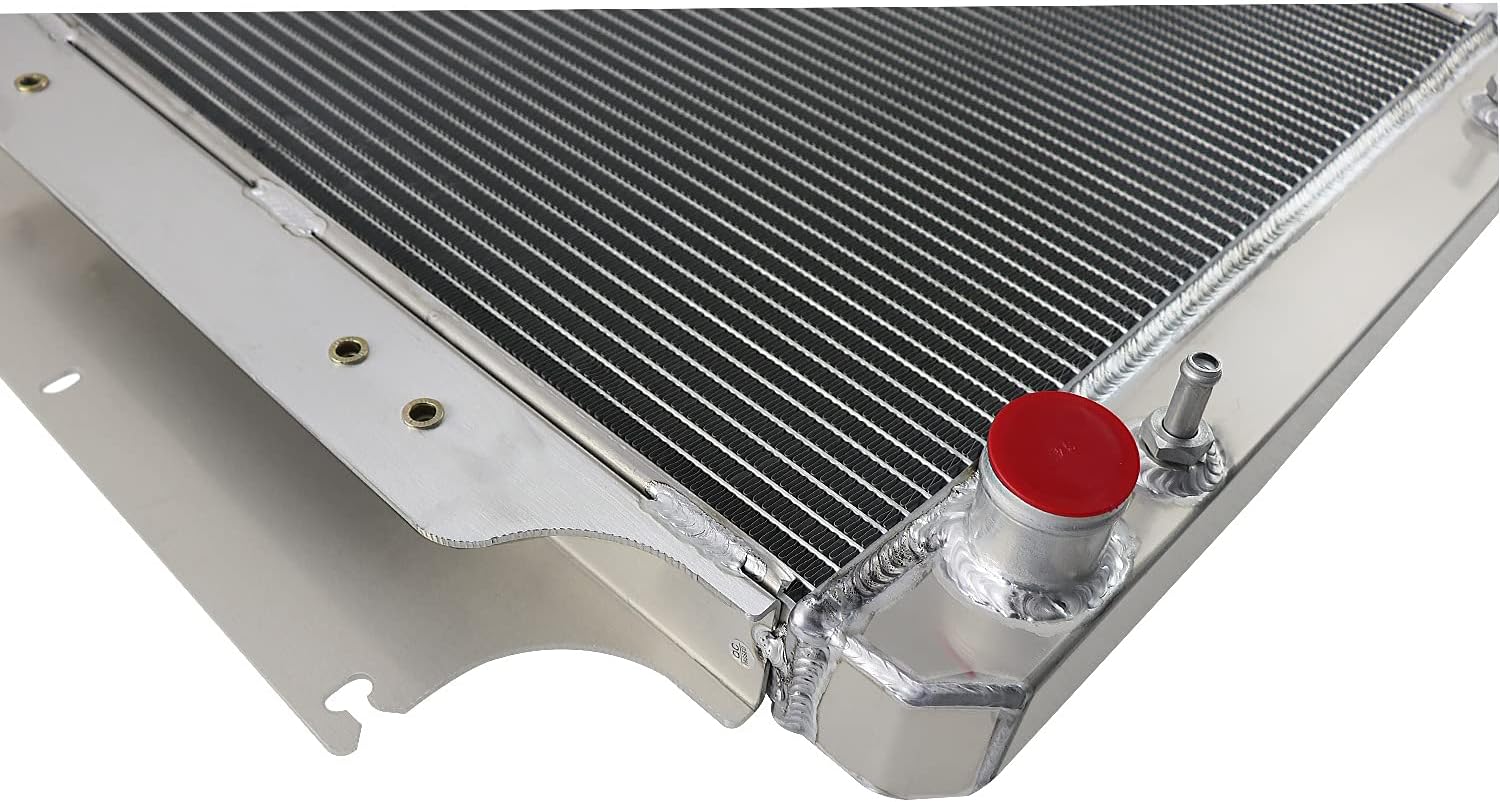 3 Row Aluminum Radiator for 1987-2006 Jeep Wrangler TJ 2.4L 2.5L 4.0L 4.2L