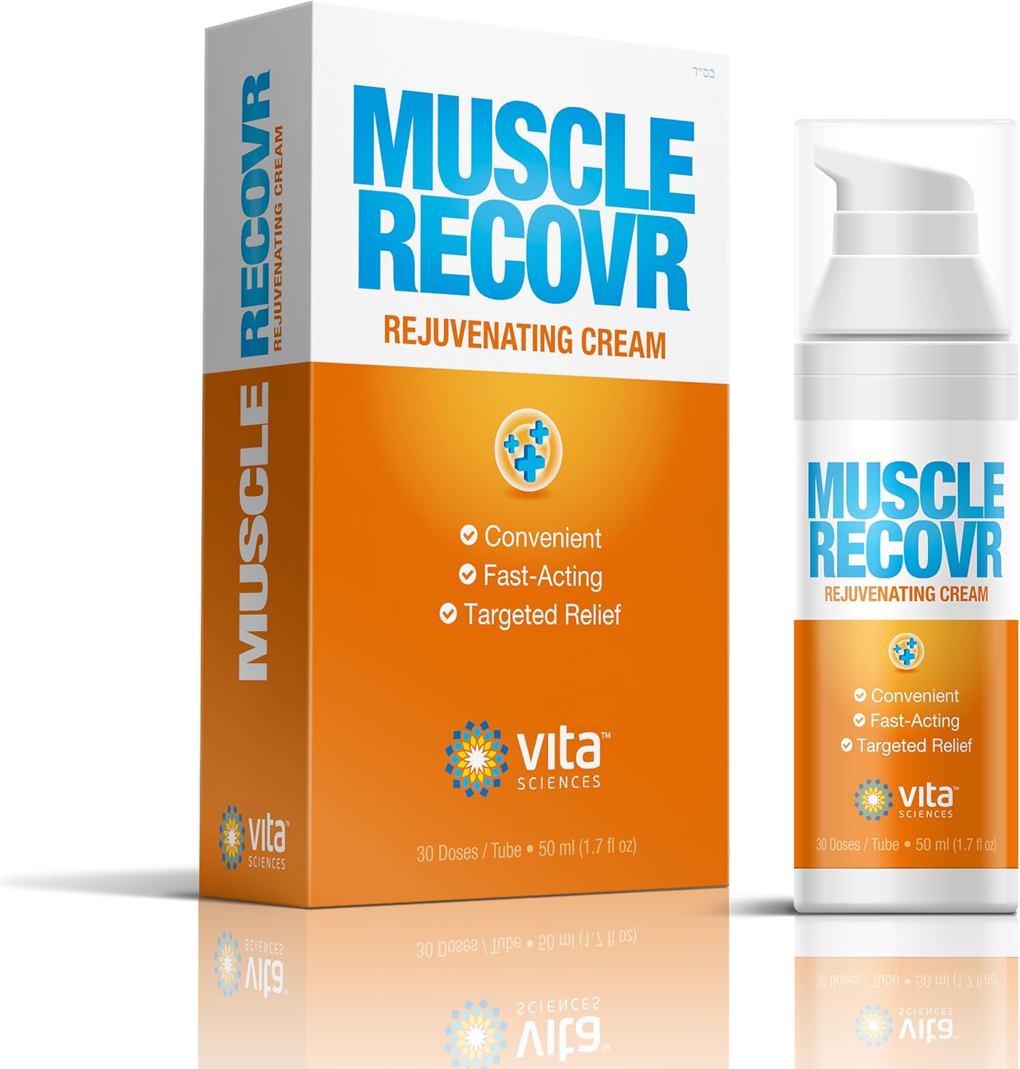 Vita Sciences Muscle Recovr Cream | Fast-Acting Magnesium with Electrolytes