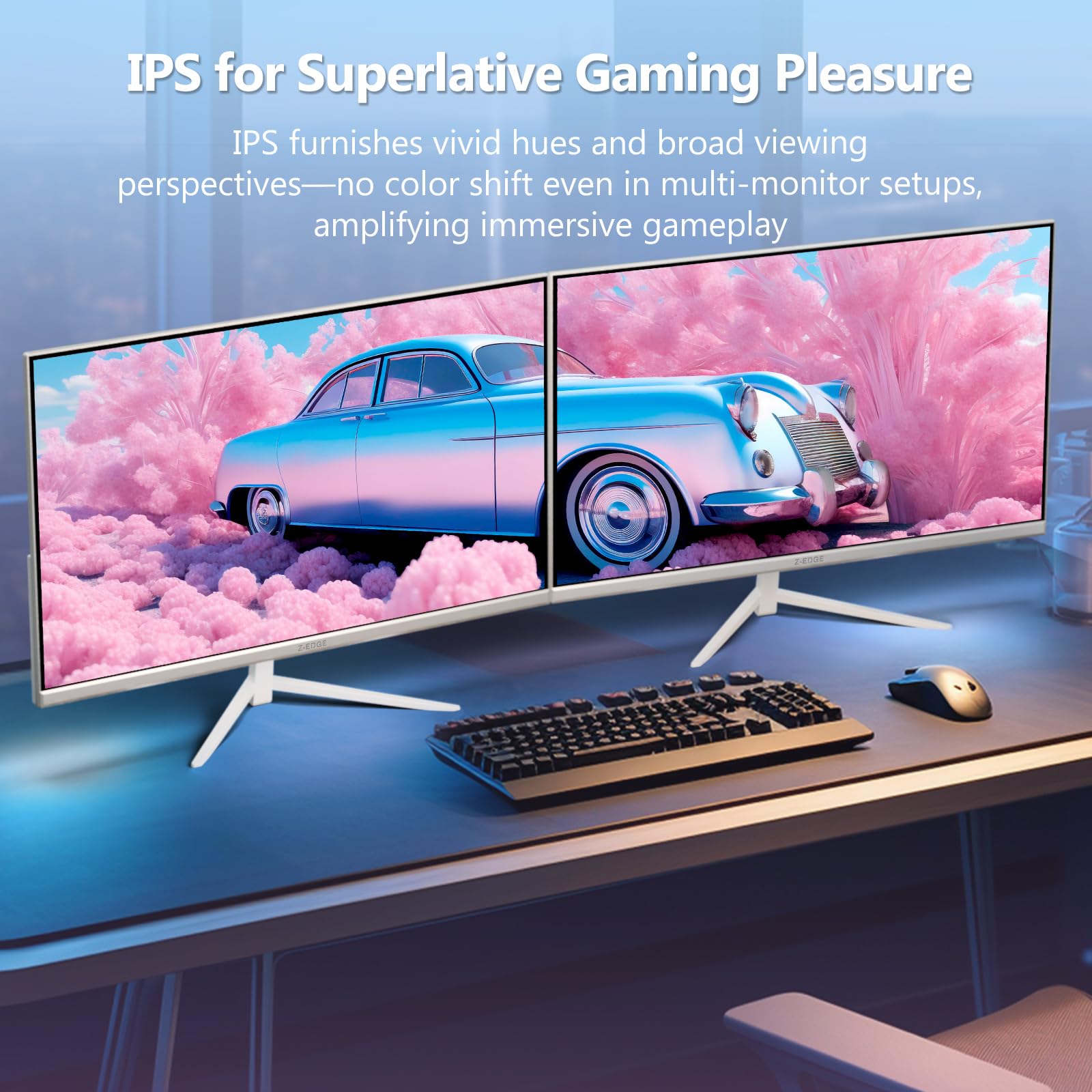 Amazon.co.jp: Z-Edge 24インチ 240Hz 165Hz ゲーミングモニター FHD