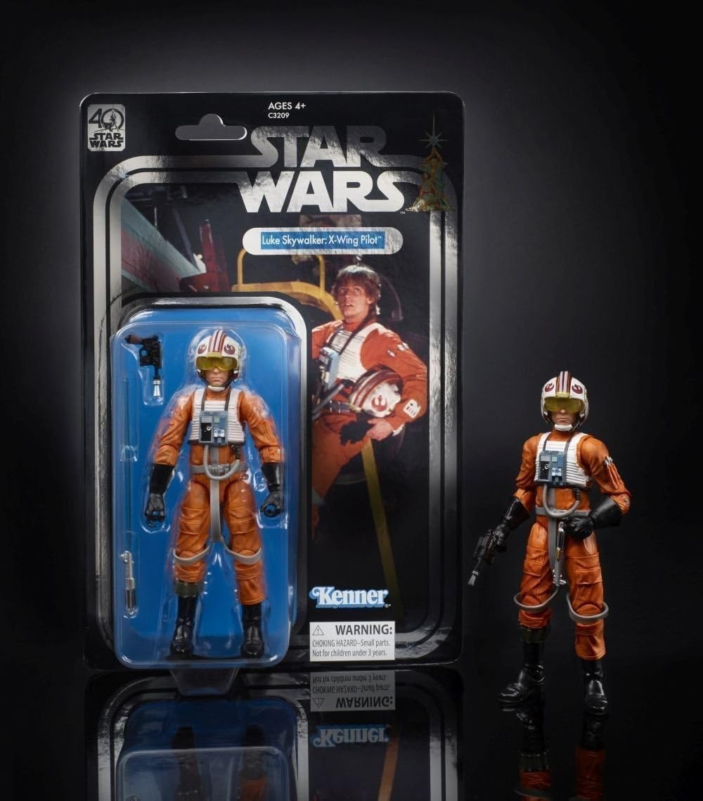 Star Wars Celebration 2017 Exclusive The Black Series 40th Anniversary Luke Skywalker X-Wing Pilot 6 Inch Figure