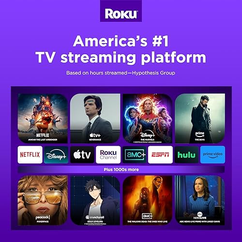 Miniatura 7 de Roku 40" Select Series 1080p Full HD Smart RokuTV con control remoto por voz, imagen brillante, pantalla de inicio personalizable y TV gratis