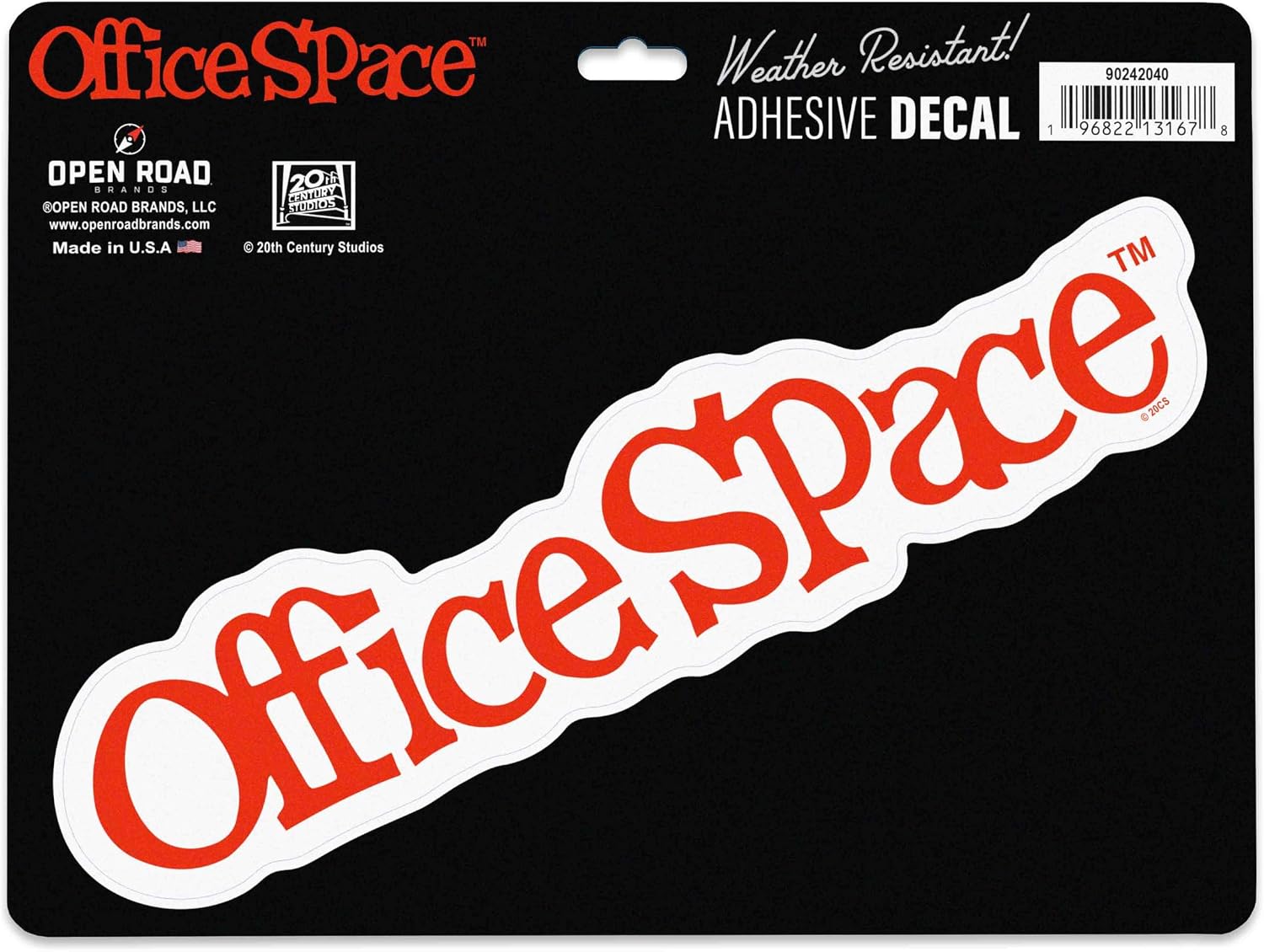 Office Space Movie Logo Adhesive Vinyl Decal