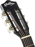 Vista 5 de Ashthorpe - Paquete de guitarra acústica para principiantes de 38 pulgadas (Sunburst), kit básico de iniciación con bolsa, cuerdas, correa