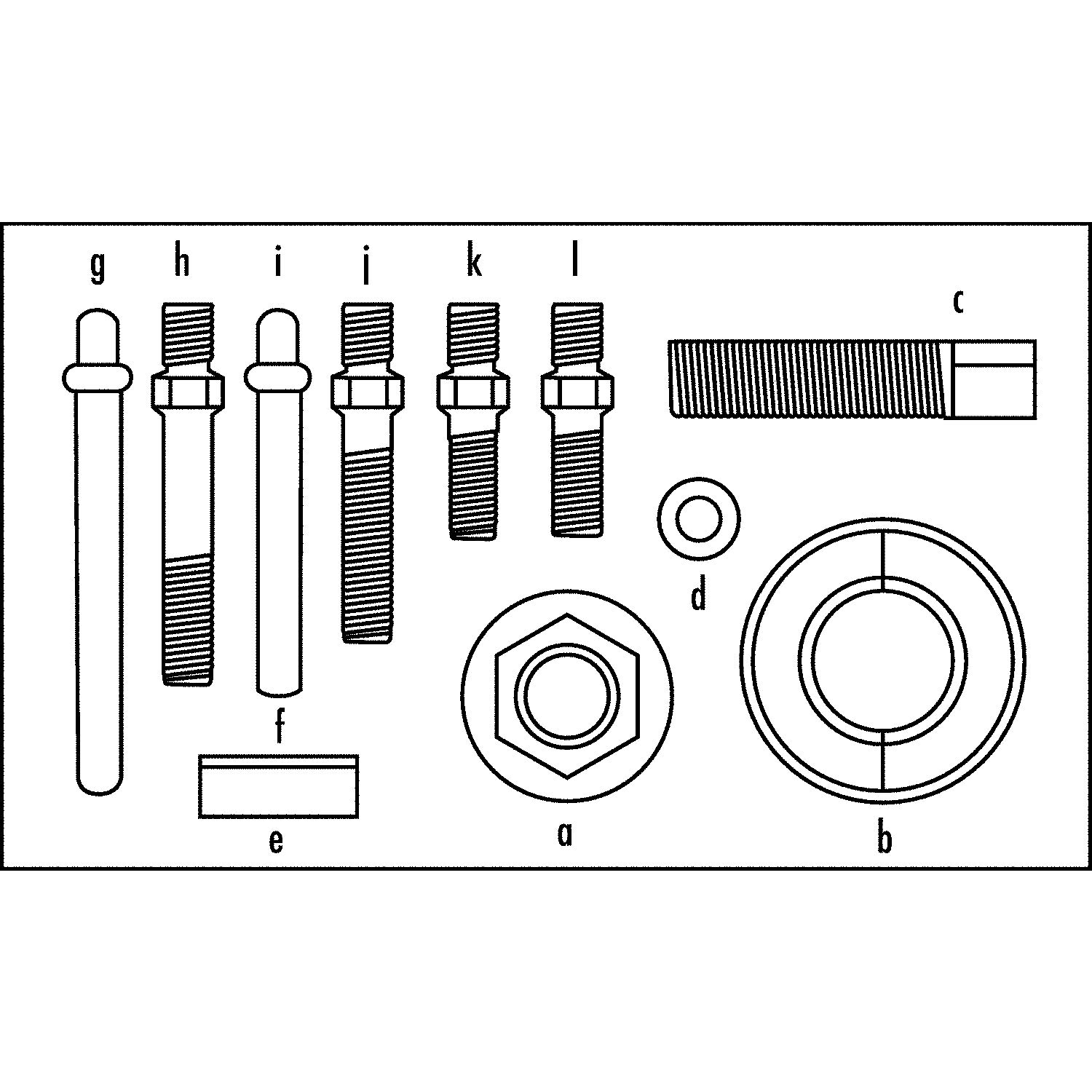 GEARWRENCH Juego de extractor e instalador de poleas - 2897D