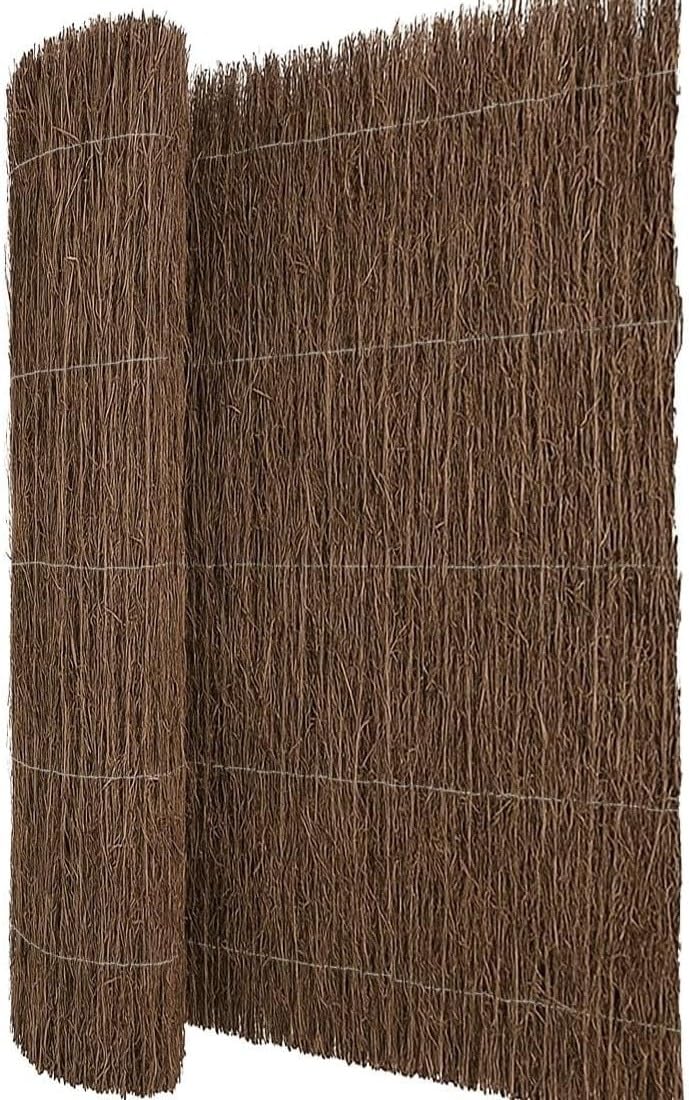 Mugar- Brezo Natural en Rollos de 5 Metros 2kg/m2 - Vallas de Ocultación- Varias Alturas (1 x 5 metros)