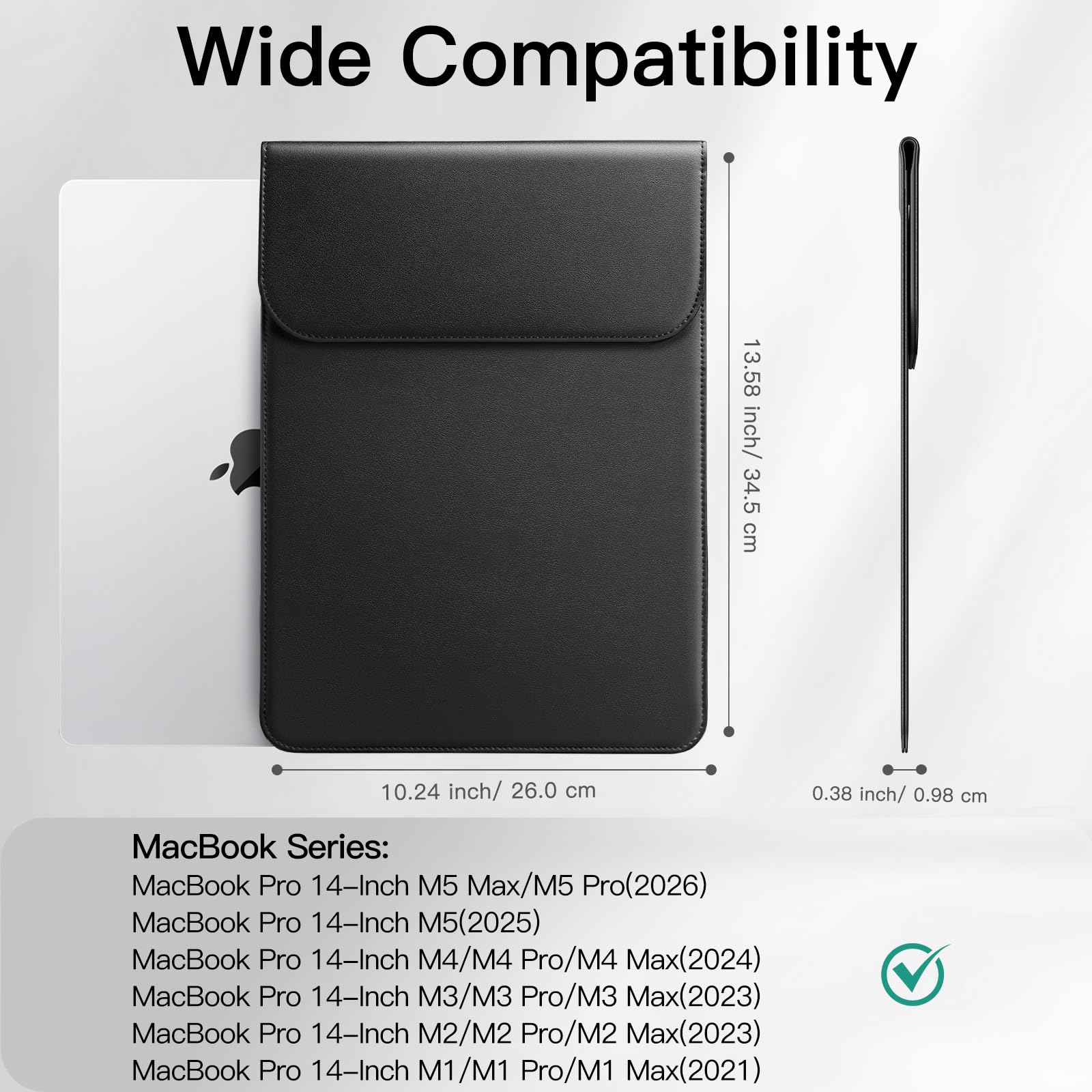 Amazon.co.jp: JETech スリム パソコンケース 14インチデバイス用