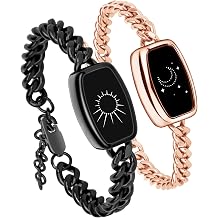 Long Distance Touch Bracelets for Couples, Vibration & Light up | Long Distance Couples Bracelets Relationship Gifts for Girlfriend Bluetooth Pairing Jewelry Xmas Gifts