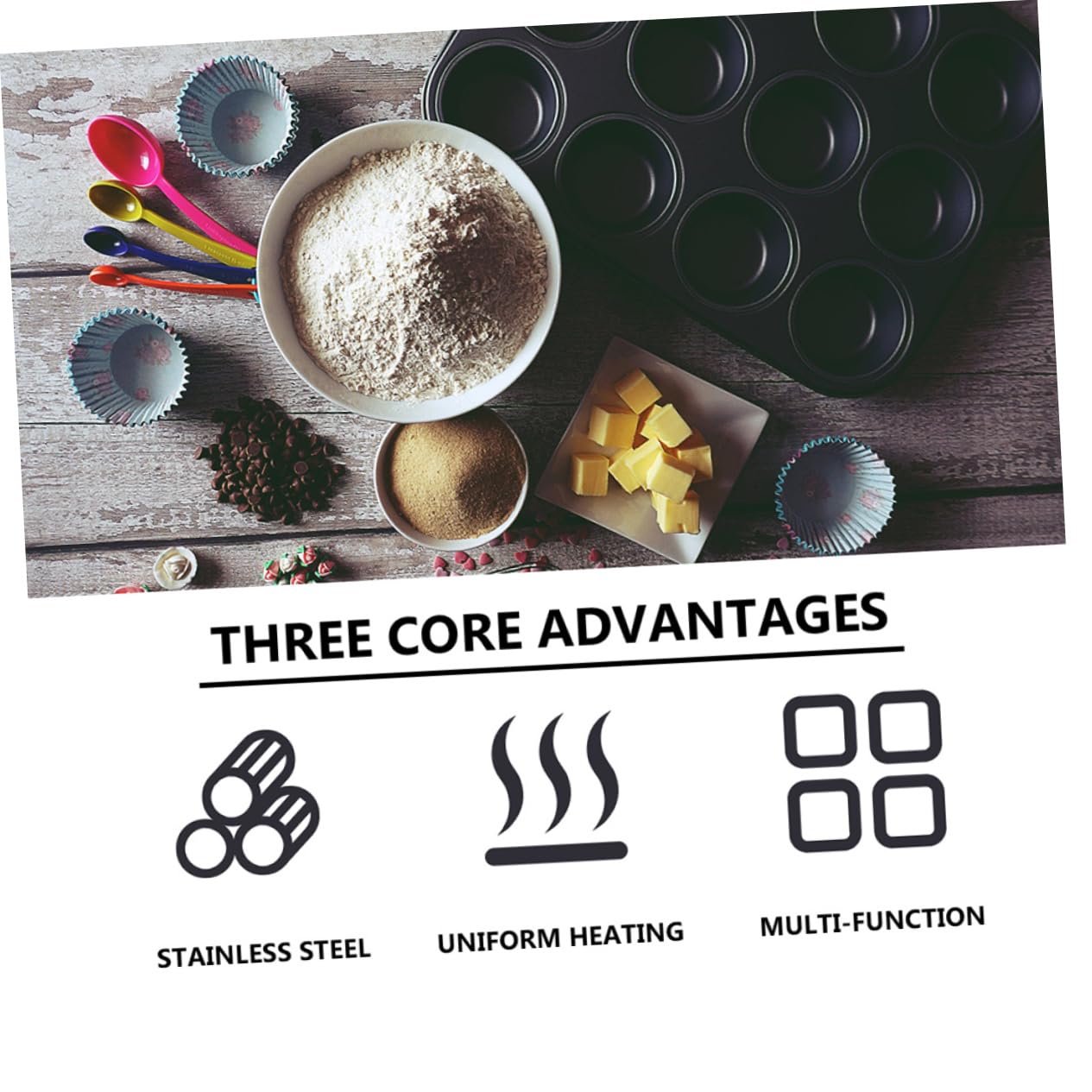 CONGARTENO 1Pc Stainless Steel Chocolate Melting Bowl with Long Handle Double Boiler for Melting Butter Cheese and Candies for DIY Baking and Homemade Treats