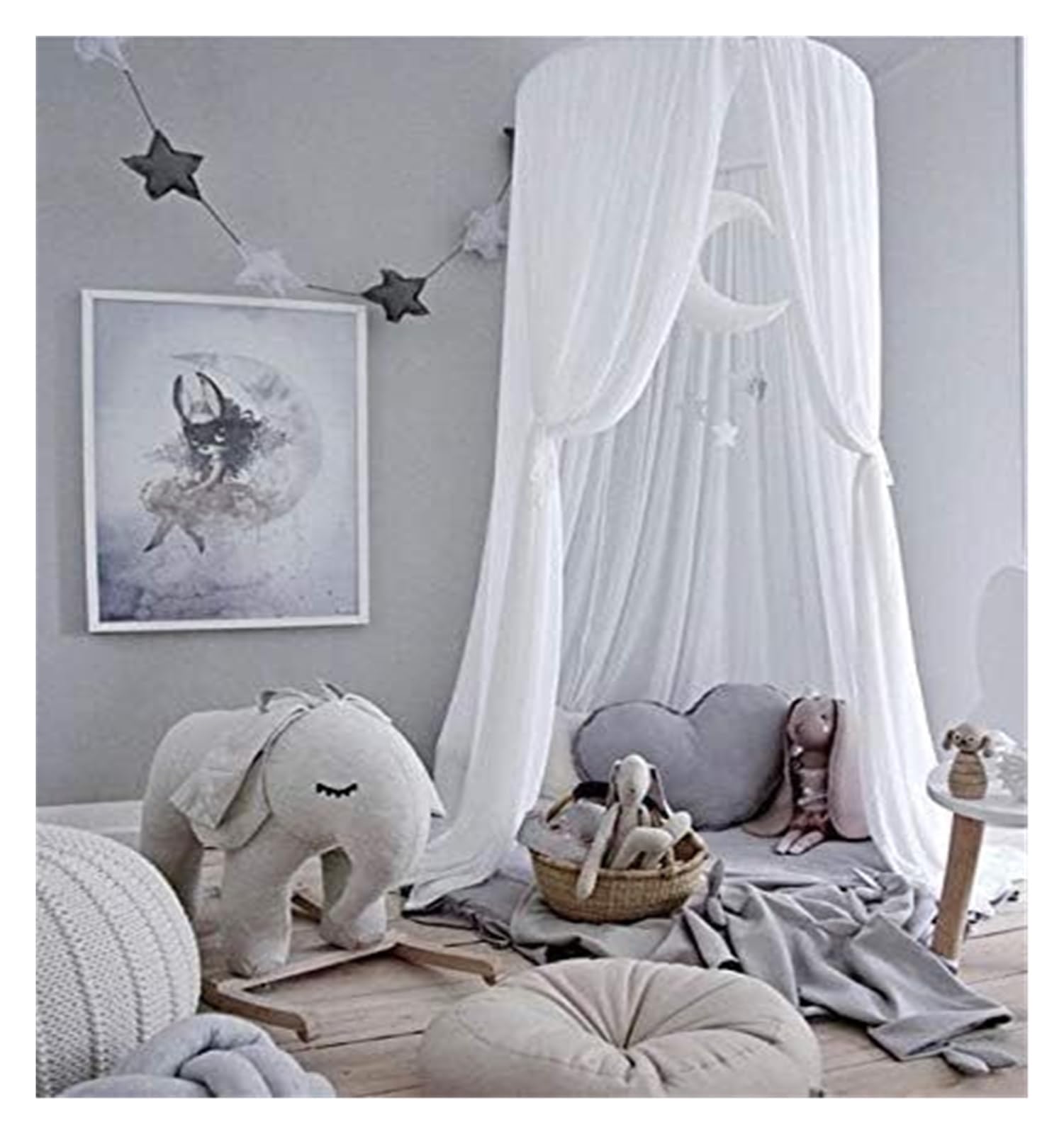 Toldo for Cama, Dosel for for niños, mosquitera de Gasa