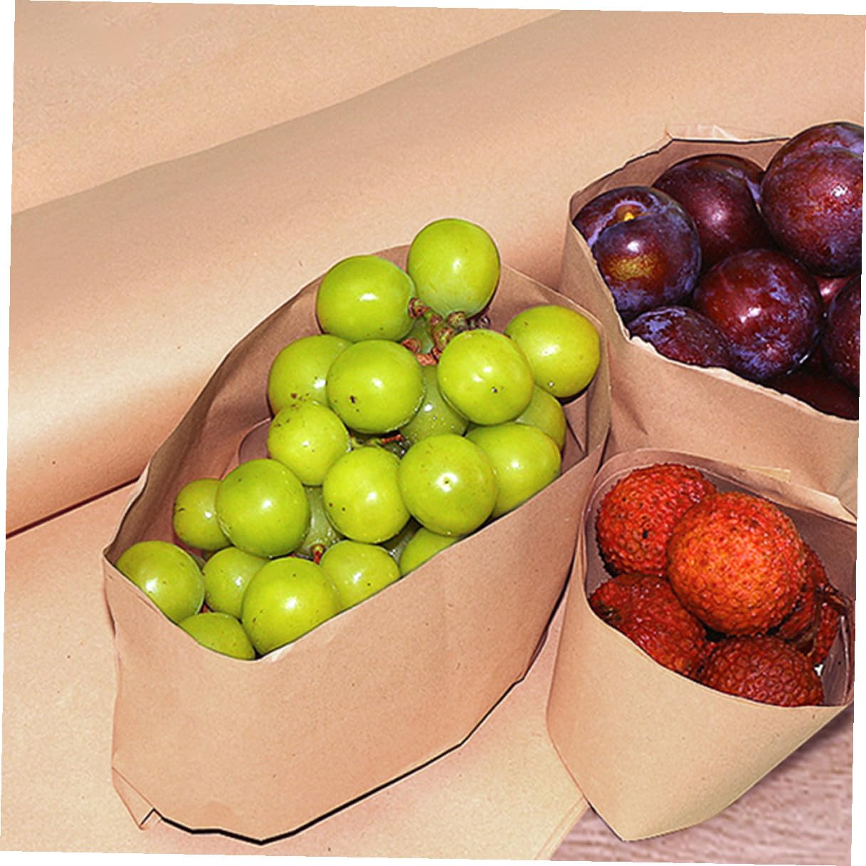 Cabilock Papier Kraft D'emballage Marron 45 Cm X 30 M Surface Lisse sans Odeur pour Emballage Cadeau et Travaux Manuels